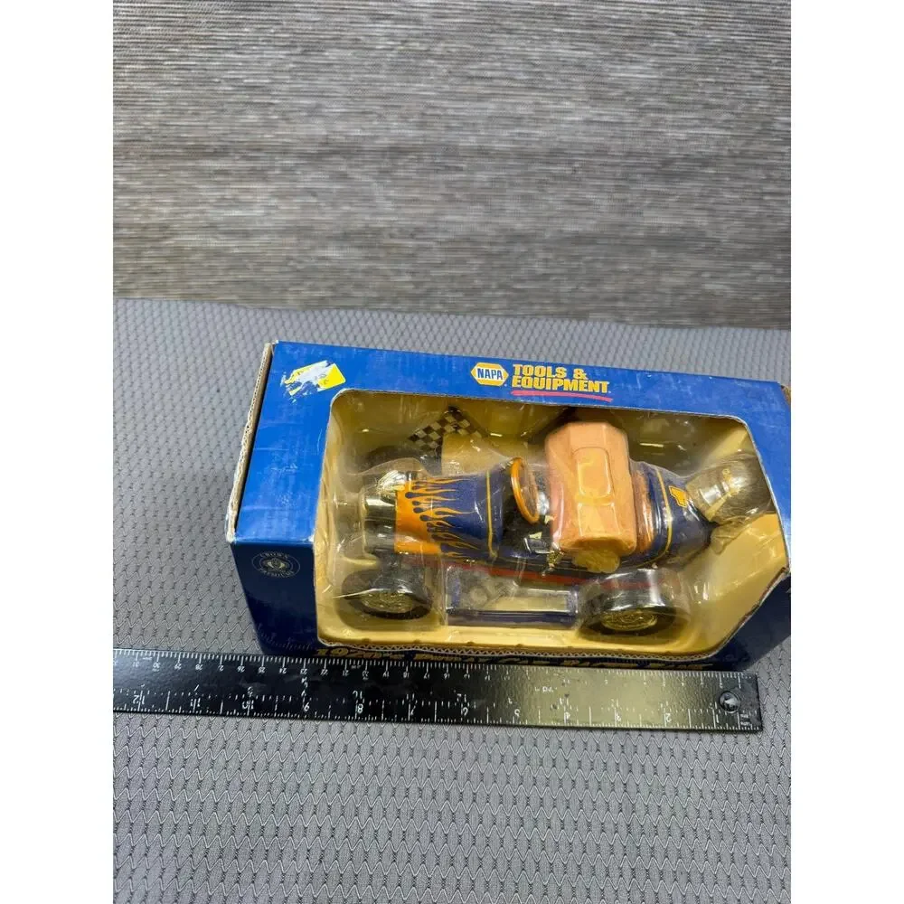 NAPA 1920's Pedal Car Racer Coin Bank By Crown Premium VHTF NEW
